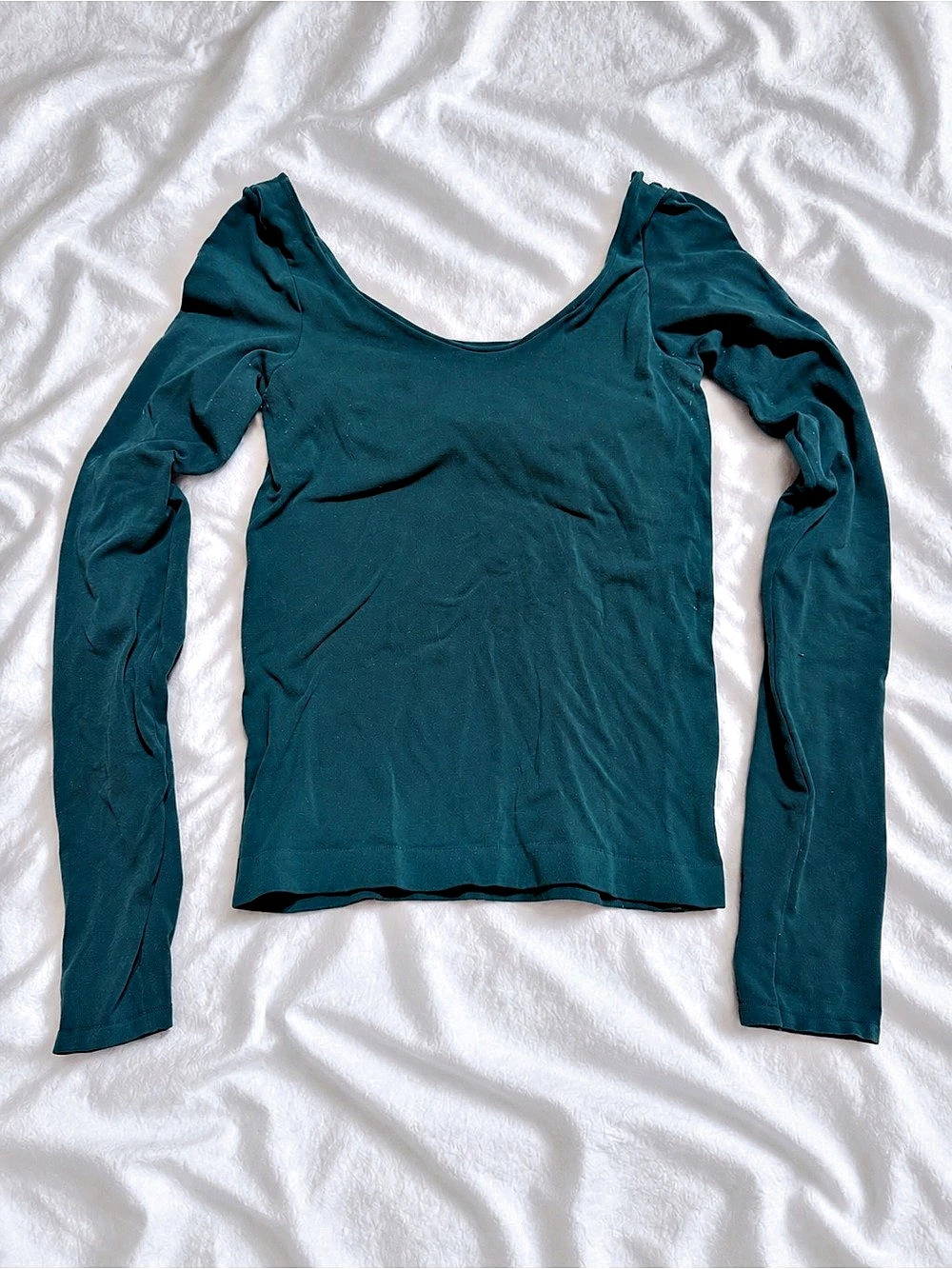 out from under Roux Seamless Long Sleeve Top Green XS/S